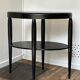 Gueridon console bois noir art déco