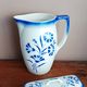 Ancien broc de toilette Boch La Louvière