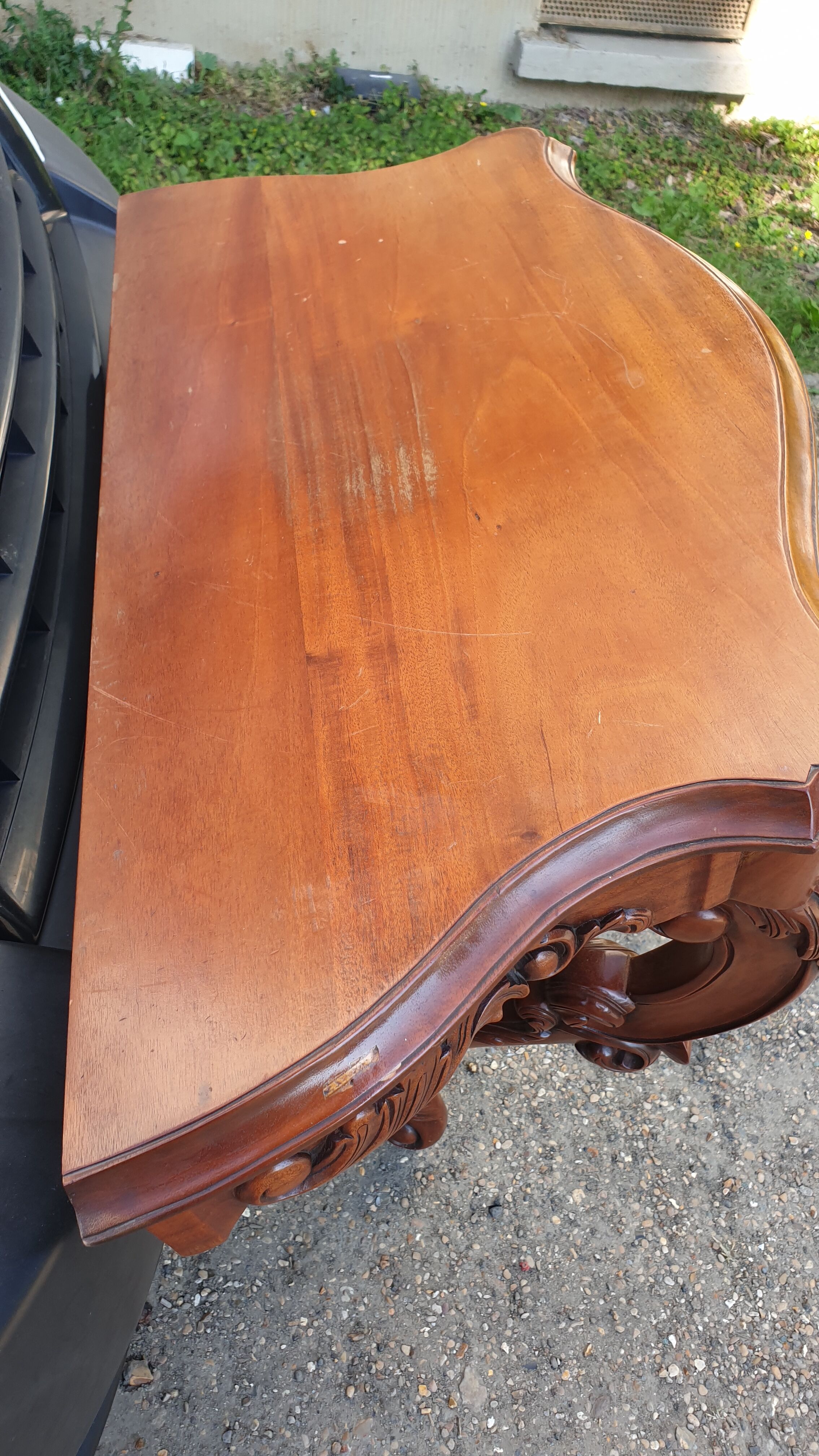 Louis XV wall console