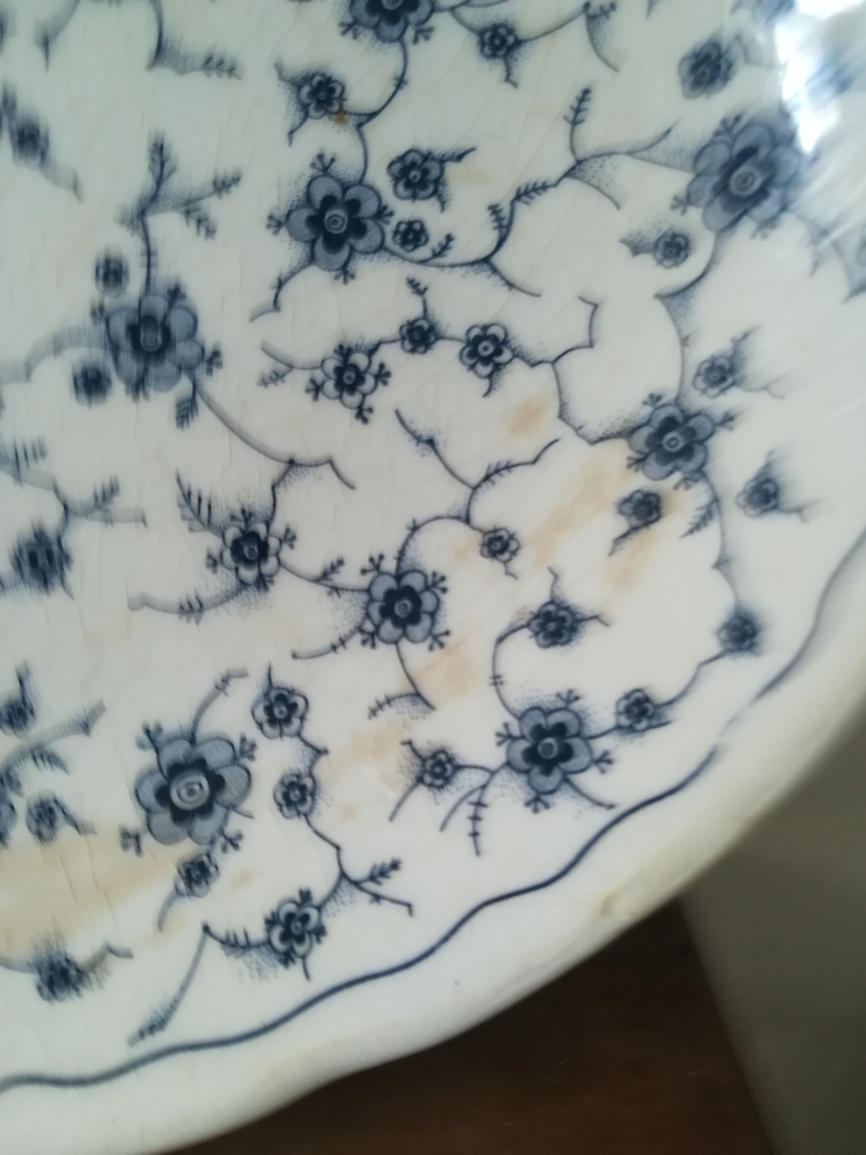 Oval English dish
