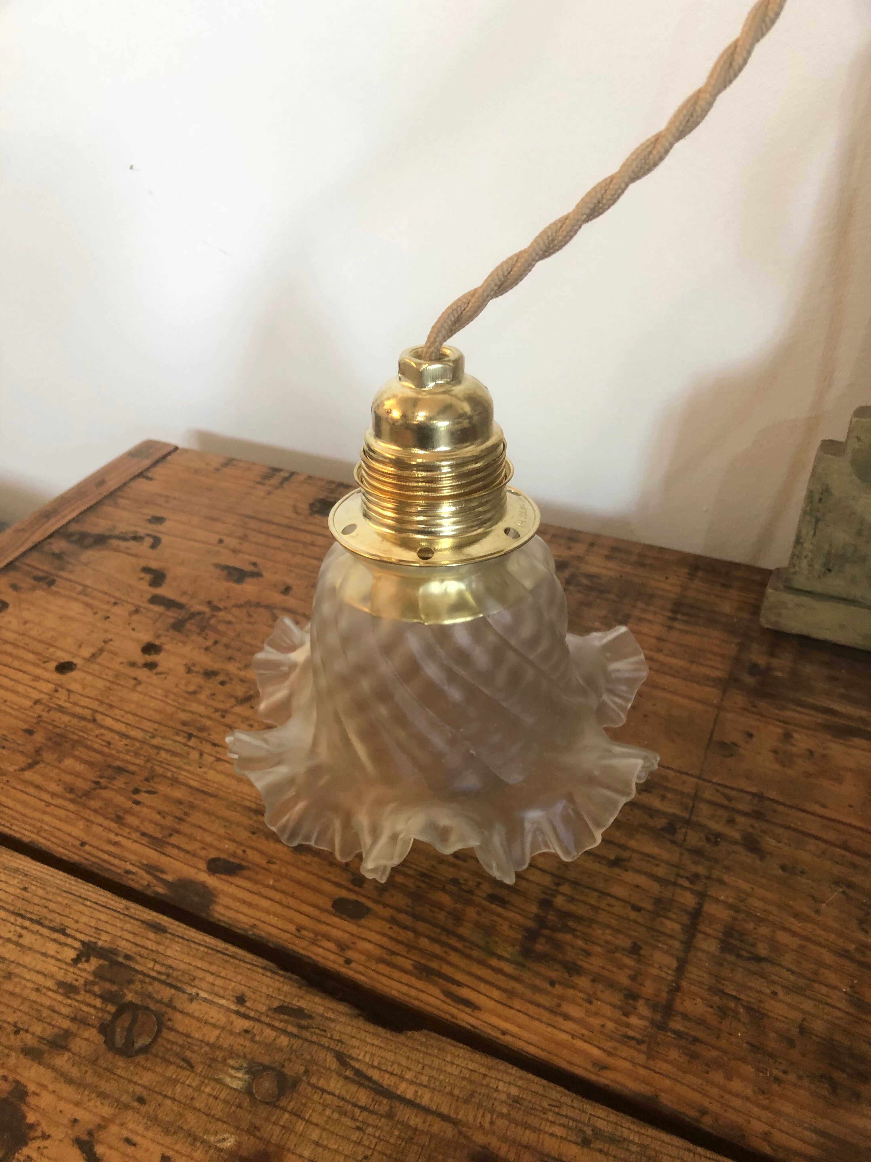Baladeuse tulipe vintage