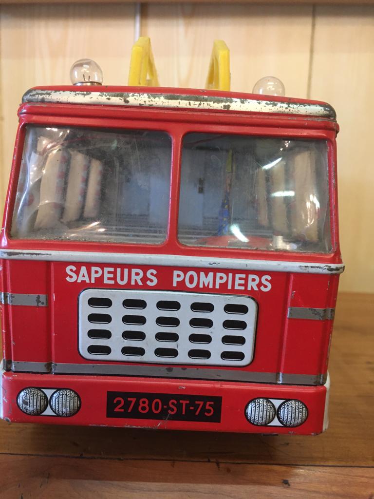 Toy fire truck, 1970