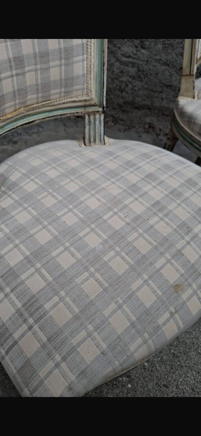 Lot of antique Louis XVI style chairs