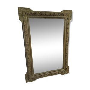 ancien miroir doré 66x92cm