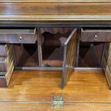 Nineteenth-century English mahogany scriban