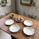 Set de 5 assiettes faïencerie des Chères