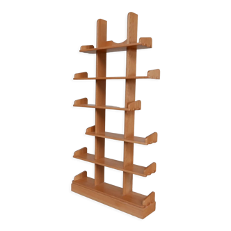 Brutalist Oak Mid-Century Dutch Shelving