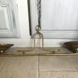 Vintage brass plafon