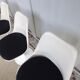 Lot de 4 chaises tulipe Knoll Eero Saarinen
