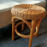 Rattan stool