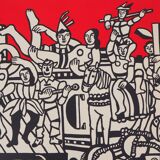 Fernand léger: the great circus parade, signed lithograph