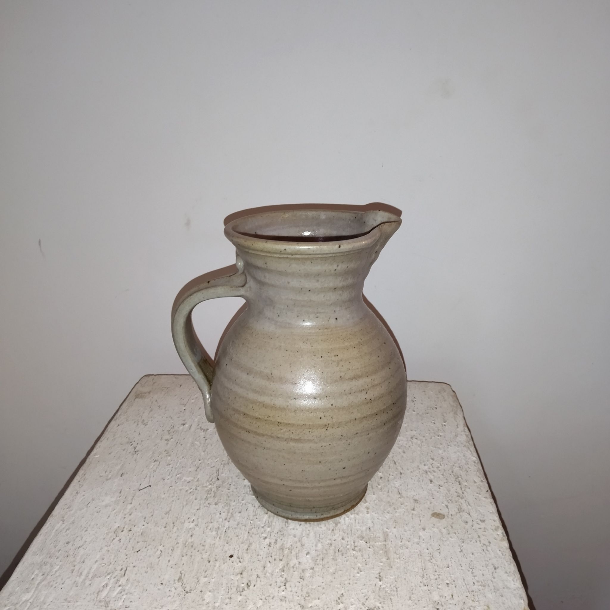 Vase pichet grès Gustave Tiffoche La Borne