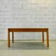 Solid elm dining table