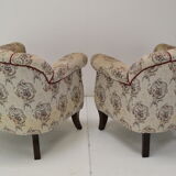 Pair of Mid-century Armchairs,Czechoslovakia,1950's.