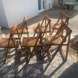 Vintage folding chairs