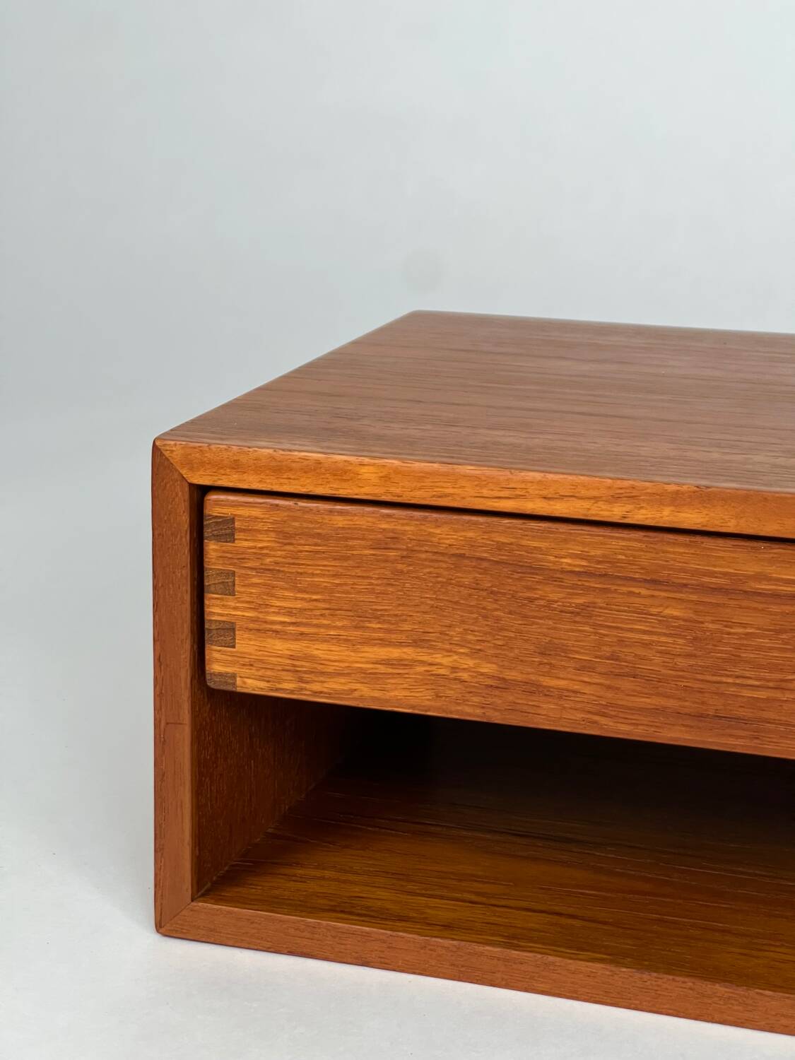 Étagère murale en teck No 127 de Kai Kristiansen, Aksel Kjersgaard.