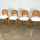 Ensemble de quatre chaises de salle à manger Rainer Daumiller par Hirtshals Savaerk