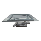 Fleur de Fer coffee table by Maurice Barilone, 1980s
