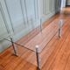 Coffee table with glass tops