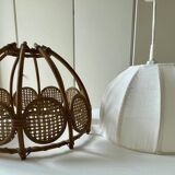 Bamboo and rattan suspension from the 60s/70s.