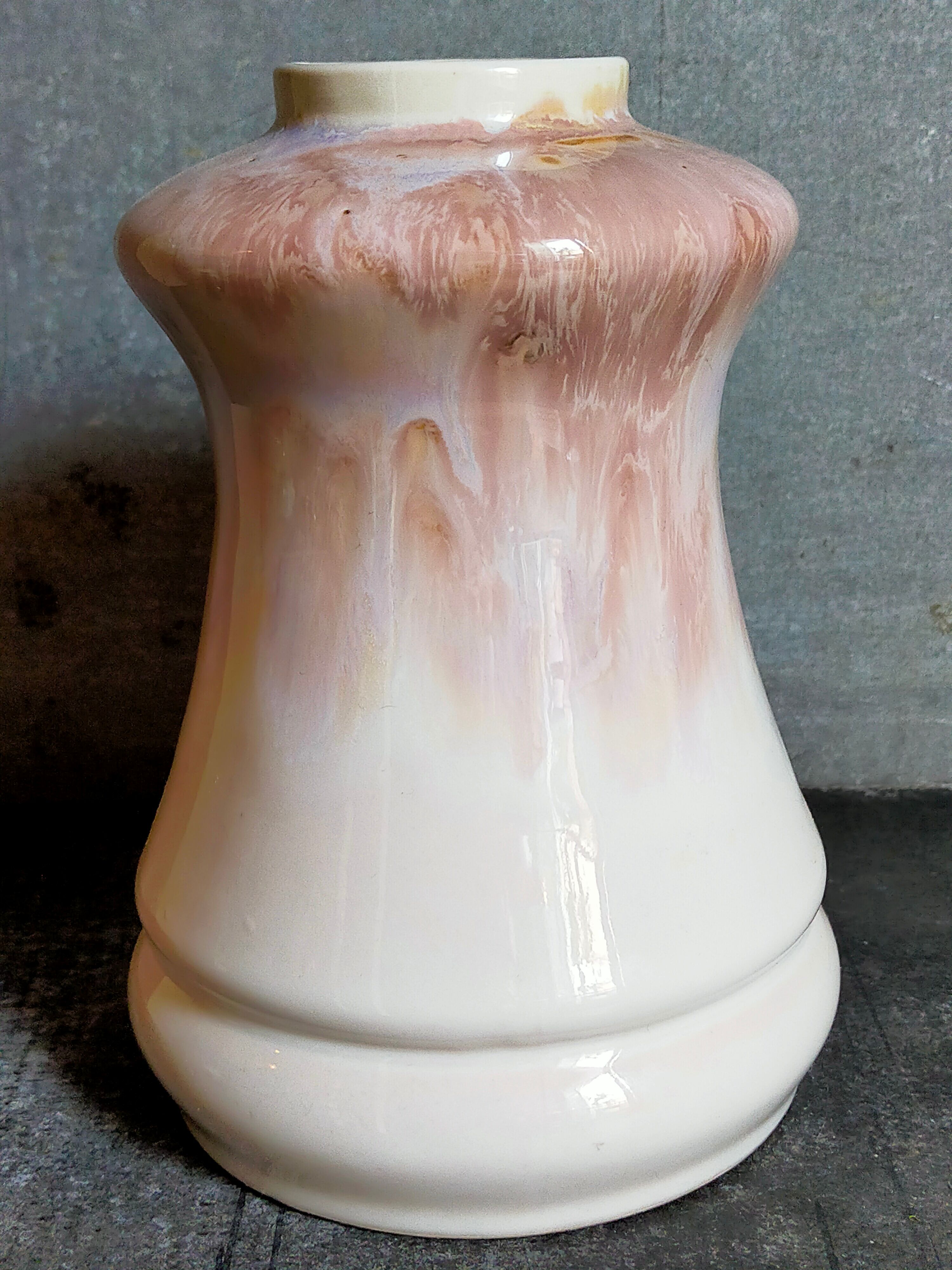 Ceramic vase of St-Uze manufacture Rodaceram 60s