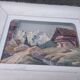 Carved wood painting, chalet decor by f raugel (popular art)
