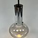 Vintage Space Age Pendant Lamp, Herbert Proft, Glashütte Limburg