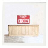 Comptoir Établi Bois Brut Vintage Meuble Ancien