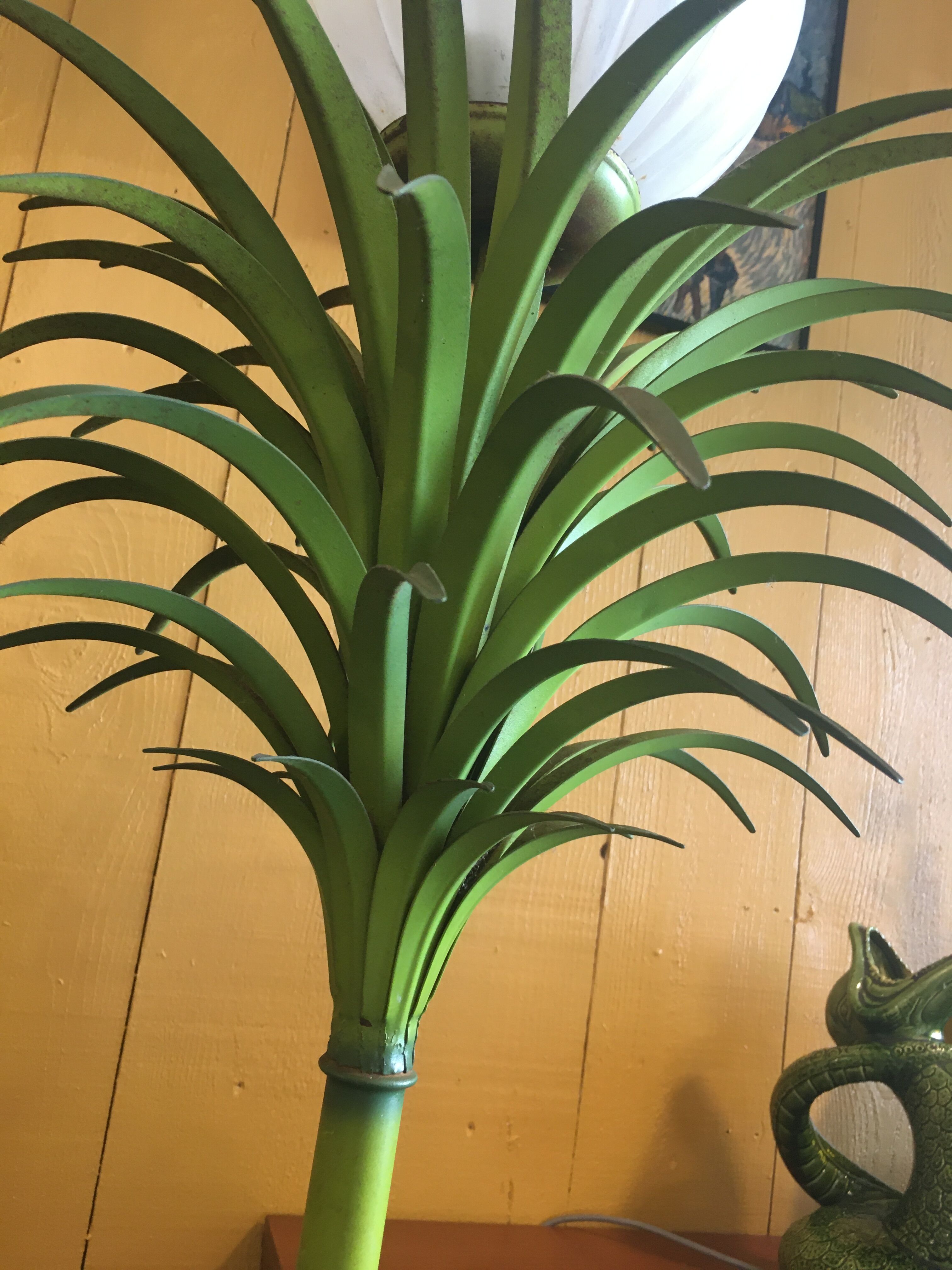 Palm lamp, Serge Terzani, circa 1960