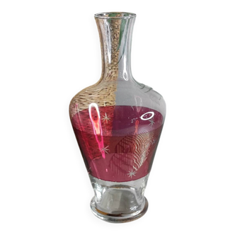 Fine glass liqueur carafe