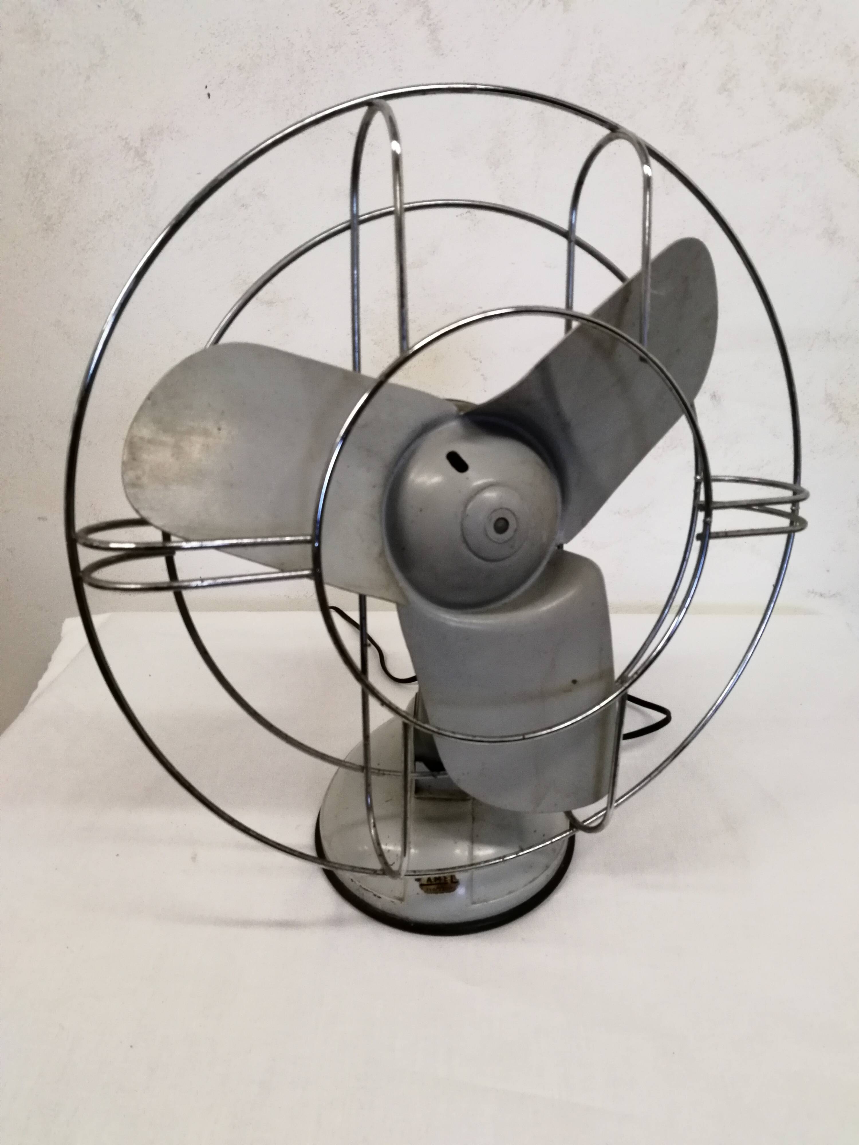 Old LAMEL Vintage electric fan
