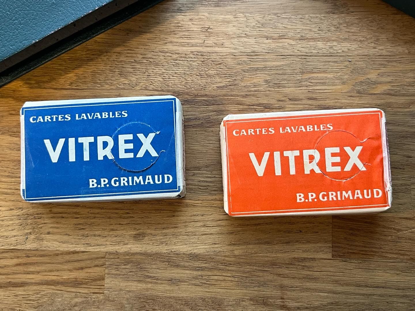 Two sets of vitrex cards B.P. Grimaud