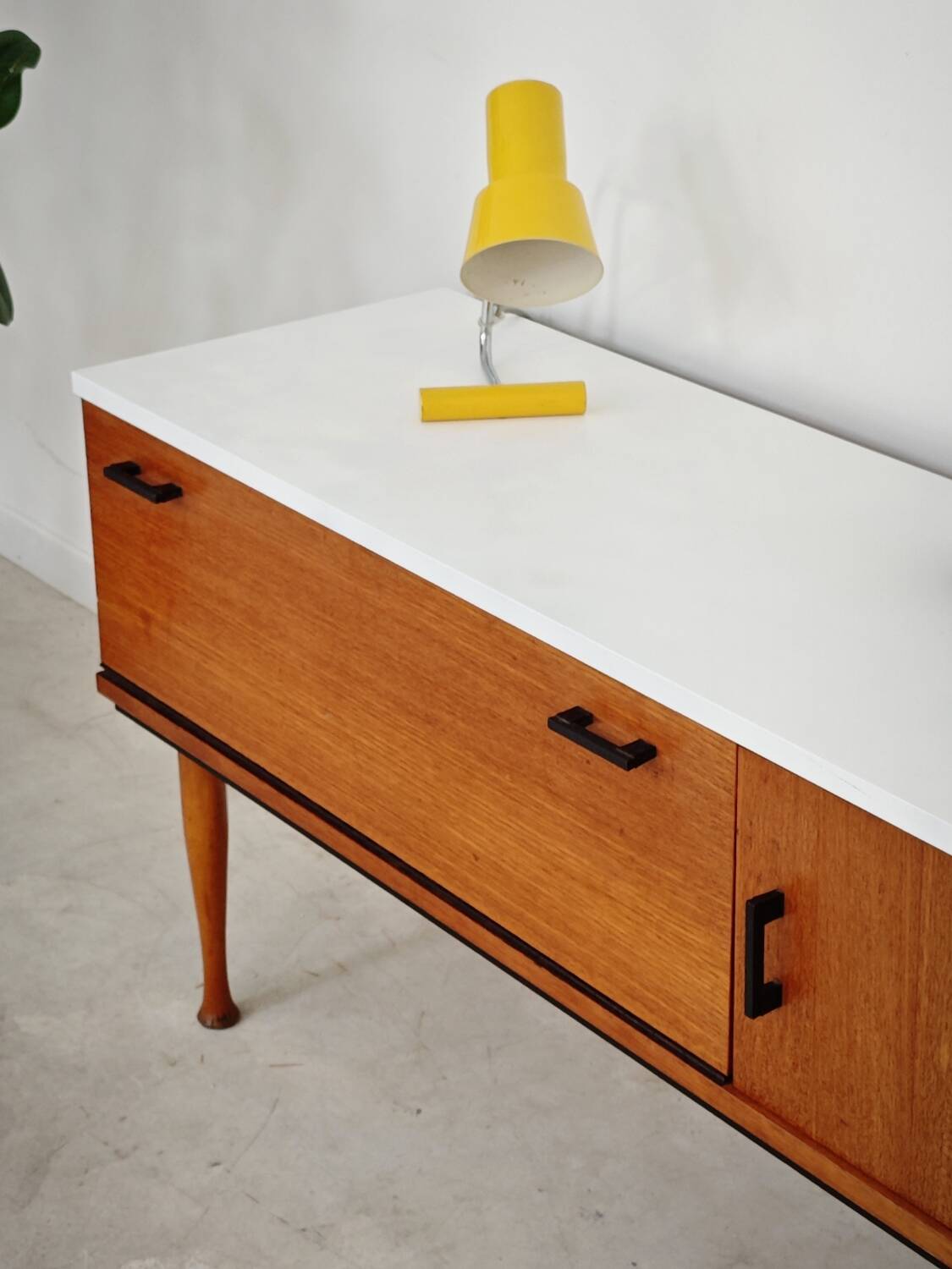 Ancienne meuble coiffeuse style scandinave 1960