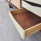 Vintage brutalist sideboard design 1970s