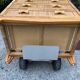 Vintage rattan chest of drawers has 3 drawers.