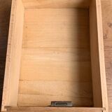9-drawer art deco sideboard in solid raw oak