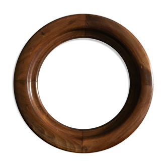 Wooden round frame