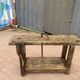 Old carpenter's workbench