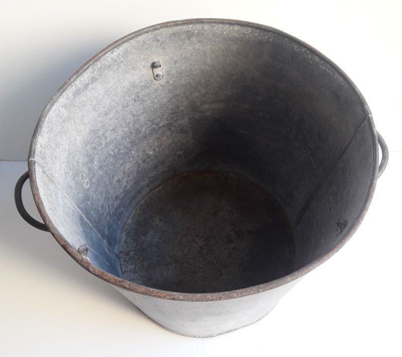 laundry machine H33cm in zinc garden