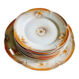 Vintage porcelain dessert service