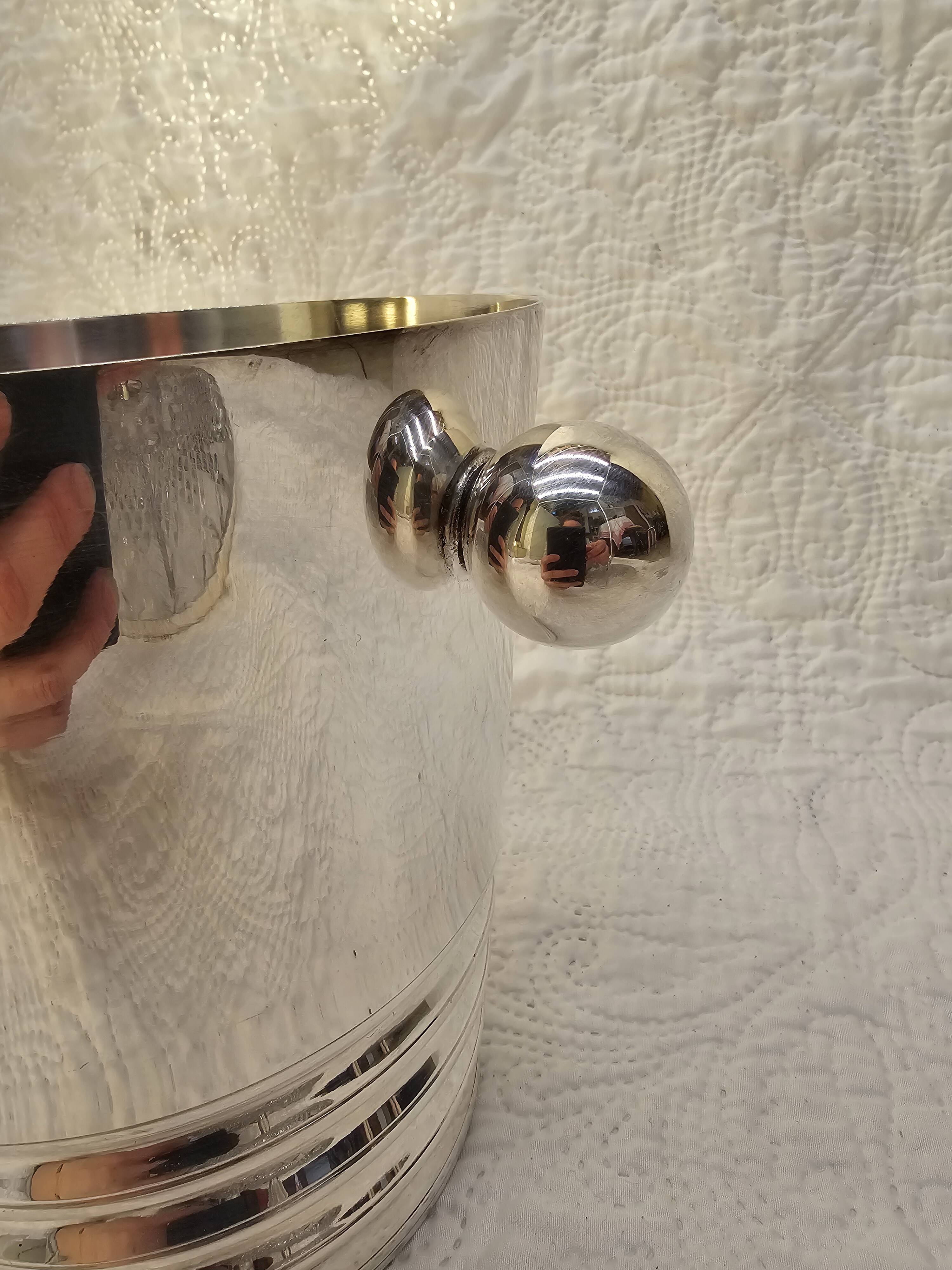 3-piece silver-plated aperitif set