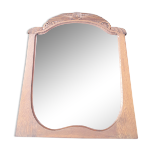 miroir art deco en bois