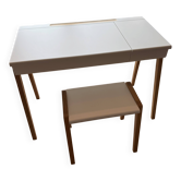 Bureau + tabouret blanc Œuf NYC