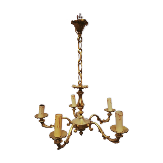 Bronze chandelier