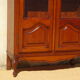 Shallow cherry wood showcase, Louis XV style