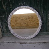 Vintage rope mirror
