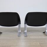 Pair of Knut Hesterberg lounge chairs, Germany 1971