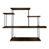 Industrial asymmetrical shelf
