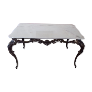 table basse en bronze
