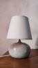 Purple ceramic ball lamp